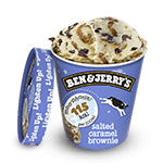 ( 465 Ml ) Ben & Jerry's Moo-phoria Salted Caramel Brownie 