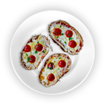 Garlic Bread. Cheese & Pepperoni 